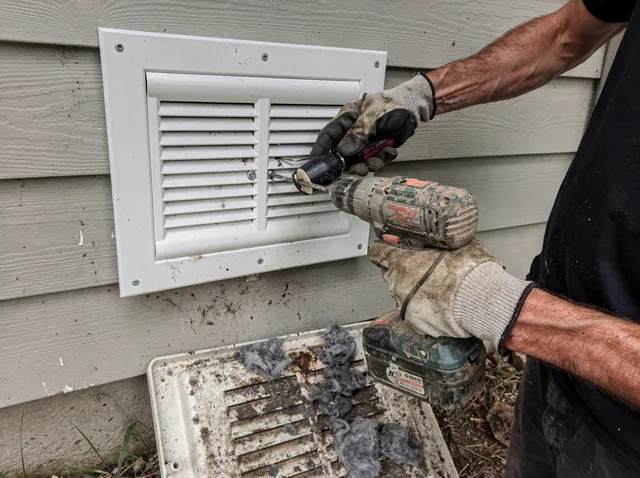 Dryer Vent Cover Replacement in Northborough