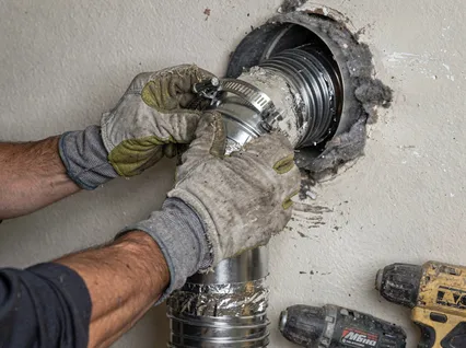 Dryer Vent Hose Installation in Northborough