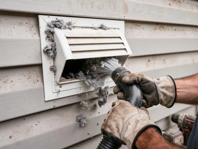 Professional dryer vent cleaning by Northborough Dryer Vent Cleaning in Northborough