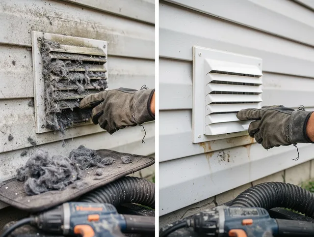 Residential dryer vent cleaning by Northborough Dryer Vent Cleaning in Northborough